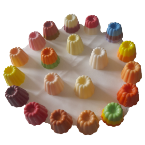 Fondants bougies bio, vegan et cruelty-free - Fondants fruités