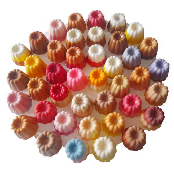 Fondants bougies bio, vegan et cruelty-free - Fondants gourmands